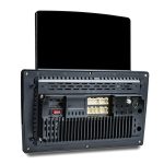 9,7 Zoll vertikaler Bildschirm 2.5D Glas Auto Android Universal Player Navigator MP5 Integrierte Maschinenunterstützung Telefonverbindung / GPS / FM / Lenkradsteuerung – Bild 3