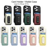 Sliding Card Holder Integrated Phone Case with Kickstand, For iPhone 16 Pro, For iPhone 16 Plus – Bild 2