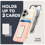 Sliding Card Holder Integrated Phone Case with Kickstand, For iPhone 16, For iPhone 15 Pro Max – Bild 5