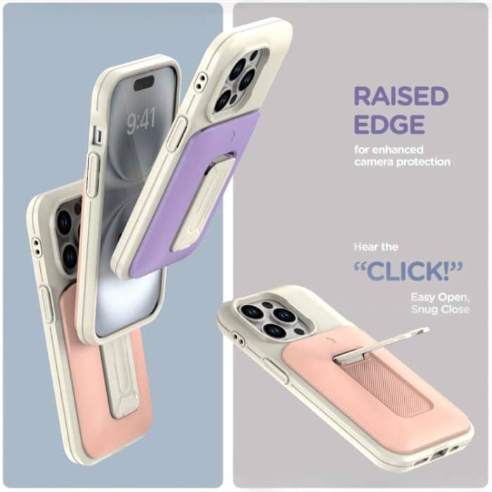 Sliding Card Holder Integrated Phone Case with Kickstand, For iPhone 14 Pro, For iPhone 14 Pro Max – Bild 4