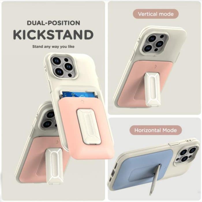 Sliding Card Holder Integrated Phone Case with Kickstand, For iPhone 13 Pro Max, For iPhone 13 Pro – Bild 6