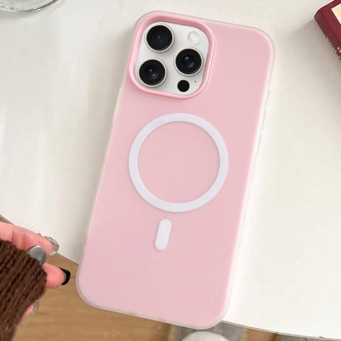 Skin Feel MagSafe Magnetic PC Hybrid TPU Phone Case, For iPhone 15 Pro, For iPhone 15 Plus – Bild 1