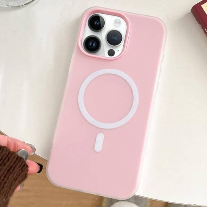 Skin Feel MagSafe Magnetic PC Hybrid TPU Phone Case, For iPhone 14 Pro Max, For iPhone 13 Pro Max – Bild 1