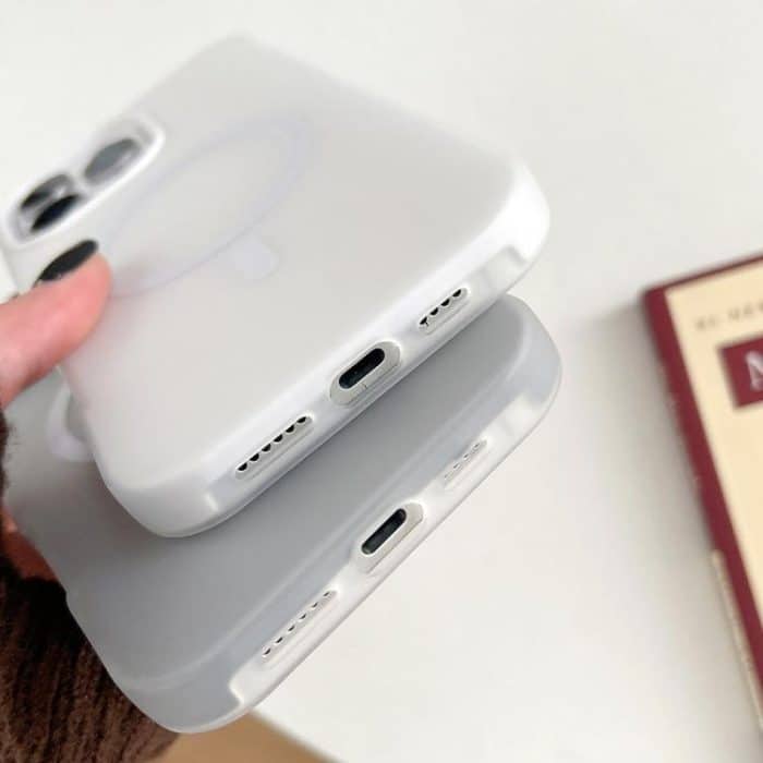 Skin Feel MagSafe Magnetic PC Hybrid TPU Phone Case, For iPhone 12, For iPhone 12 Pro Max – Bild 6