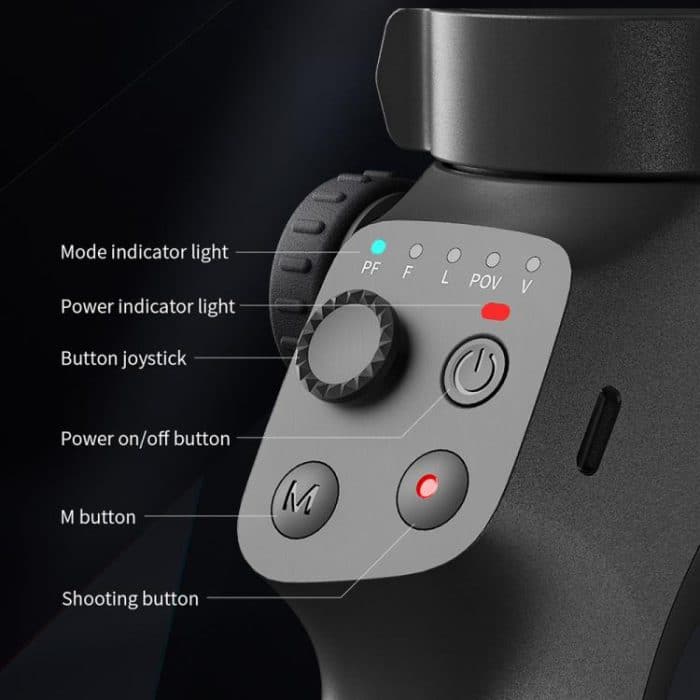 FUNSNAP CM8 Smartphone Stabilizer Foldable 3-axis Anti-shake Vlog Shooting Gimbal, Basic Version, AI Version – Bild 11