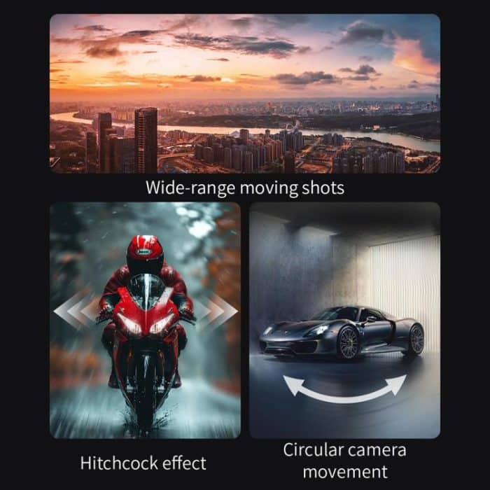 FUNSNAP CM8 Smartphone Stabilizer Foldable 3-axis Anti-shake Vlog Shooting Gimbal, Basic Version, AI Version – Bild 12