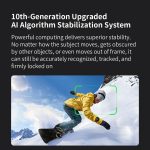 FUNSNAP CM8 Smartphone Stabilizer Foldable 3-axis Anti-shake Vlog Shooting Gimbal, Basic Version, AI Version – Bild 4