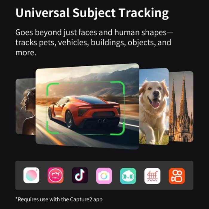 FUNSNAP CM8 Smartphone Stabilizer Foldable 3-axis Anti-shake Vlog Shooting Gimbal, Basic Version, AI Version – Bild 5