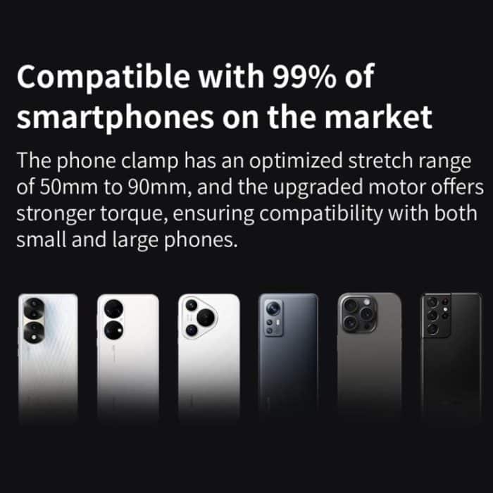 FUNSNAP CM8 Smartphone Stabilizer Foldable 3-axis Anti-shake Vlog Shooting Gimbal, Basic Version, AI Version – Bild 7