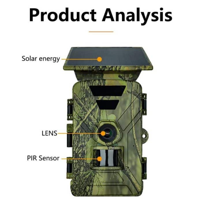 PR903W WiFi-Version 8K HD Nachtsicht-Infrarot-Jagdkamera – Bild 2