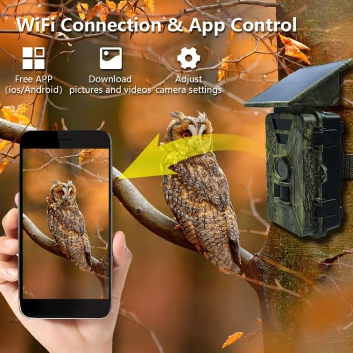 PR903W WiFi-Version 8K HD Nachtsicht-Infrarot-Jagdkamera – Bild 5