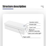 A401 Portable A4 Thermal Printer Educational Tattoo Printer, A401 – Bild 11