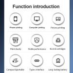 A401 Portable A4 Thermal Printer Educational Tattoo Printer, A401 – Bild 3