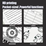 A401 Portable A4 Thermal Printer Educational Tattoo Printer, A401 – Bild 5