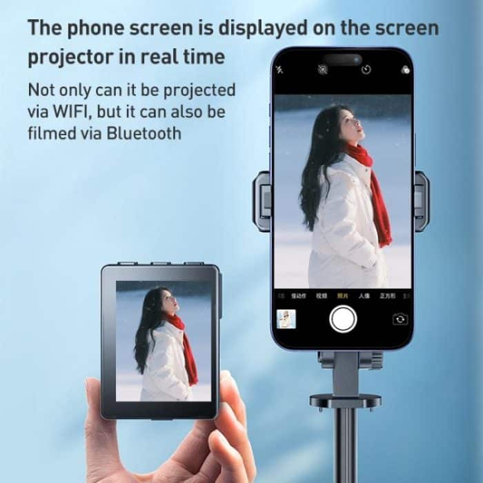 FUNSNAP CL07 Smart Screen-casting Selfie Stick Anti-shake Tripod, CL07 – Bild 3