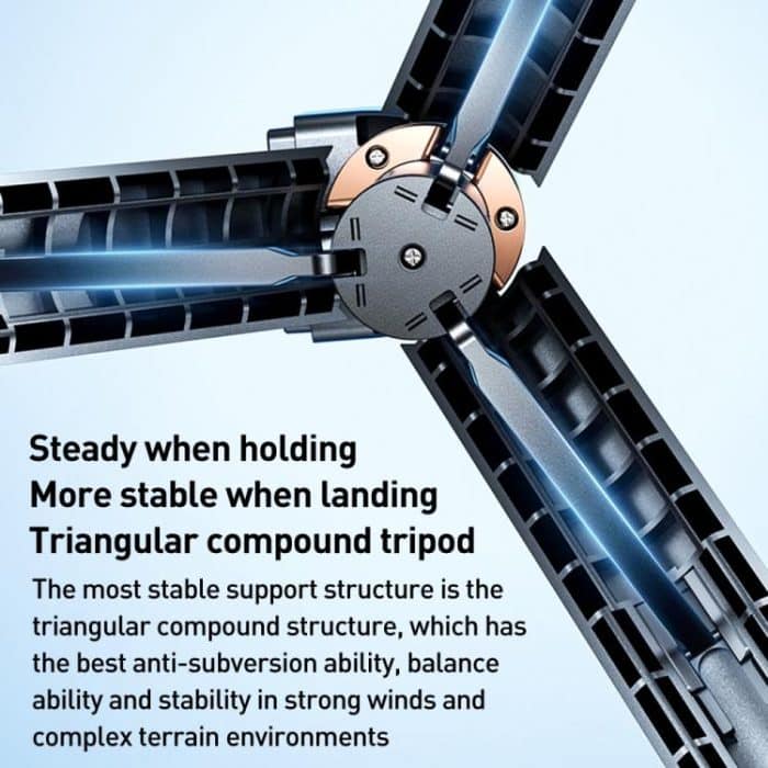 FUNSNAP CL07 Smart Screen-casting Selfie Stick Anti-shake Tripod, CL07 – Bild 10