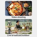 FUNSNAP Q1 Desktop 360 Degree Al Smart Face Tracking PTZ Bracket, Q1 – Bild 12