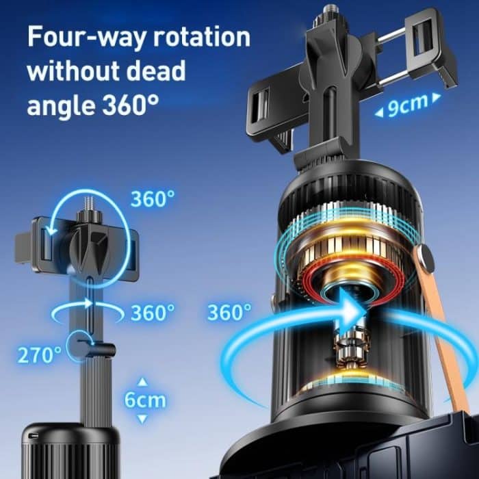 FUNSNAP Q04 Desktop Al Smart Instant Tracking PTZ Bracket, Q04 – Bild 6