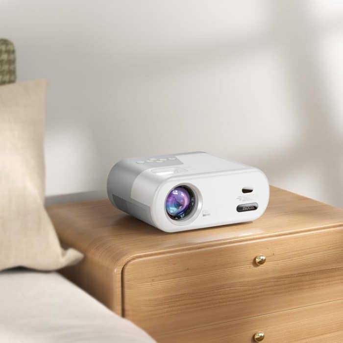 hoco DT2 1280x720P 140ANSI Smart WiFi Bluetooth Projector Android Version, EU Plug – Bild 7