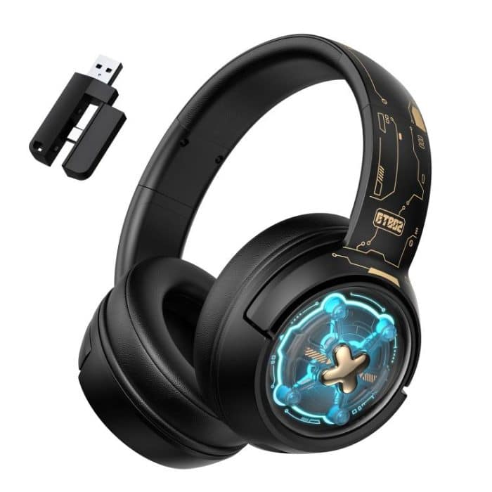 EDA008084501A.jpg ONIKUMA GT802 Bluetooth 2.4G Wired E-sports Game Headset, GT802 – Bild 1