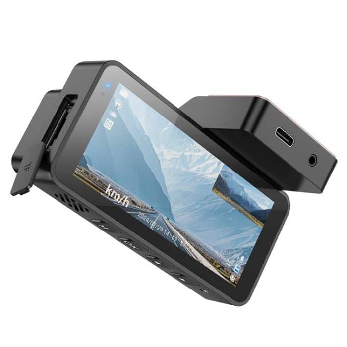 hoco DV12 2K 3.69 inch IPS Screen Display GPS Driving Recorder with Rear Camera, DV12 – Bild 5