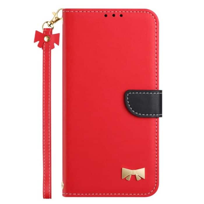 Metal Bow Leather Phone Case with Hand Strap, For iPhone 17 Pro Max, For iPhone 17 Pro, For iPhone 17, For iPhone 17 Air – Bild 2