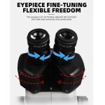 Kaisi 6558 6,5-58X Synchronzoom Trinokular-Stereomikroskop – Bild 6