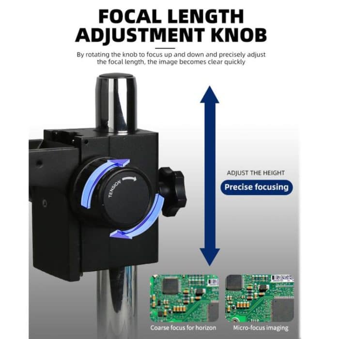 Kaisi 6558 6,5-58X Synchronzoom Trinokular-Stereomikroskop – Bild 8