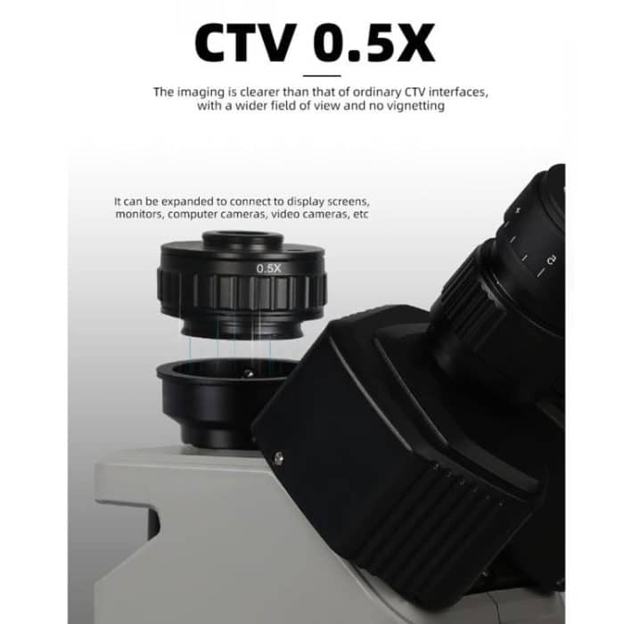 Kaisi 6558 6,5-58X Synchronzoom Trinokular-Stereomikroskop – Bild 9