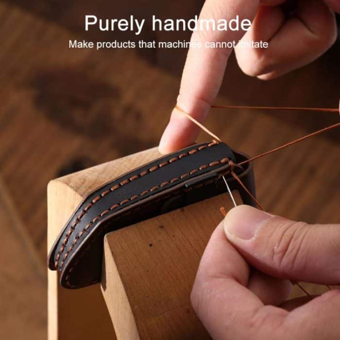 For Hyundai Staria / Sonata 5-button B123 Crazy Horse Cowhide Car Key Protection Cover, For Hyundai Staria 5-button, For Hyundai Staria / Sonata 5-button – Bild 5