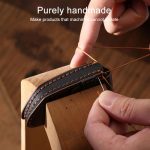 For Hyundai Staria / Sonata 7-button B124 Crazy Horse Cowhide Car Key Protection Cover, For Hyundai Staria 7-button, For Hyundai Staria / Sonata 7-button – Bild 5