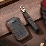 For Volvo XC60 / XC90 / S90 6-button C047 Crazy Horse Cowhide Car Key Protection Cover, For Volvo XC60 6-button, For Volvo XC60 / XC90 / S90 6-button