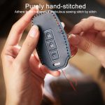 For Kia Carnival SX Hallmo E171 Crazy Horse Cowhide Car Key Protection Cover, For Kia Carnival SX – Bild 4