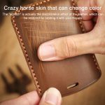 For Kia Carnival SX Hallmo E171 Crazy Horse Cowhide Car Key Protection Cover, For Kia Carnival SX – Bild 7