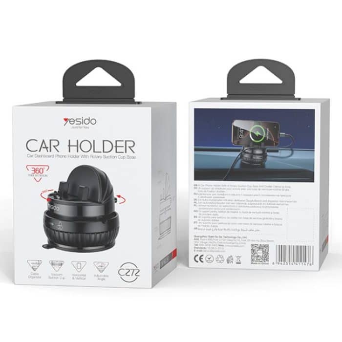Yesido C272 360 Degree Rotating Car Center Console Phone Holder, C272 – Bild 9