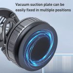 G511 360 Degree Rotating Vacuum Adsorption Magnetic Car Phone Holder – Bild 7