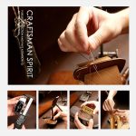 For Toyota SIENNA / Granvia / Alphard / Vellfire Hallmo Crazy Horse Cowhide Car Key Protection Cover, For Toyota SIENNA 4-button, For Toyota SIENNA 5-button, For Toyota SIENNA 6-button – Bild 8