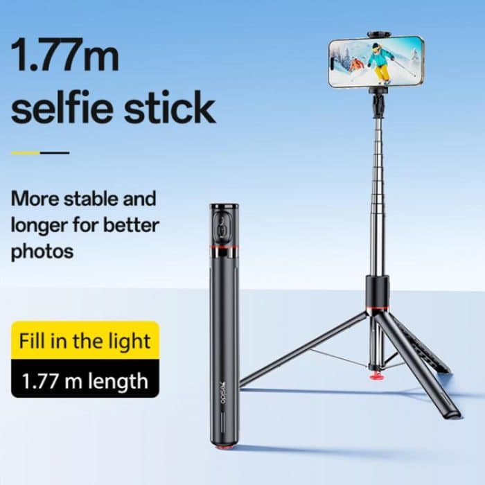 Yesido SF30 Integrated Jumping Stick Bluetooth Remote Control Selfie Stick, SF30 – Bild 2