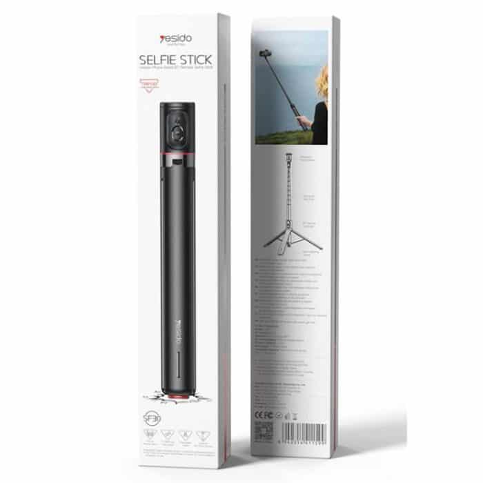 Yesido SF30 Integrated Jumping Stick Bluetooth Remote Control Selfie Stick, SF30 – Bild 13