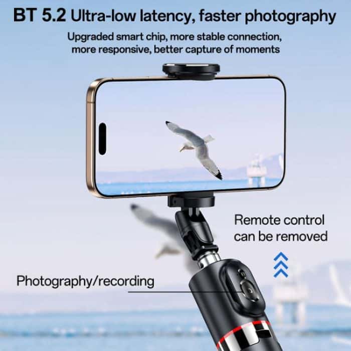 Yesido SF30 Integrated Jumping Stick Bluetooth Remote Control Selfie Stick, SF30 – Bild 9