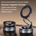 G512 Multifunctional Vacuum Double-Sided Magnetic Car Phone Holder – Bild 2