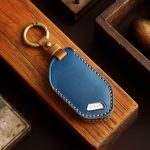 For Kia K3 / K5 2024 Hallmo Crazy Horse Cowhide Car Key Protection Cover, For Kia K3 5-button, For Kia K3 6-button, For Kia K3 7-button – Bild 2