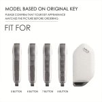 For Kia K3 / K5 2024 Hallmo Crazy Horse Cowhide Car Key Protection Cover, For Kia K3 5-button, For Kia K3 6-button, For Kia K3 7-button – Bild 9