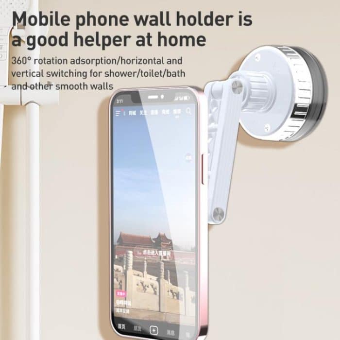 CC-T27 Vacuum Adsorption Car Magnetic Phone Holder – Bild 2