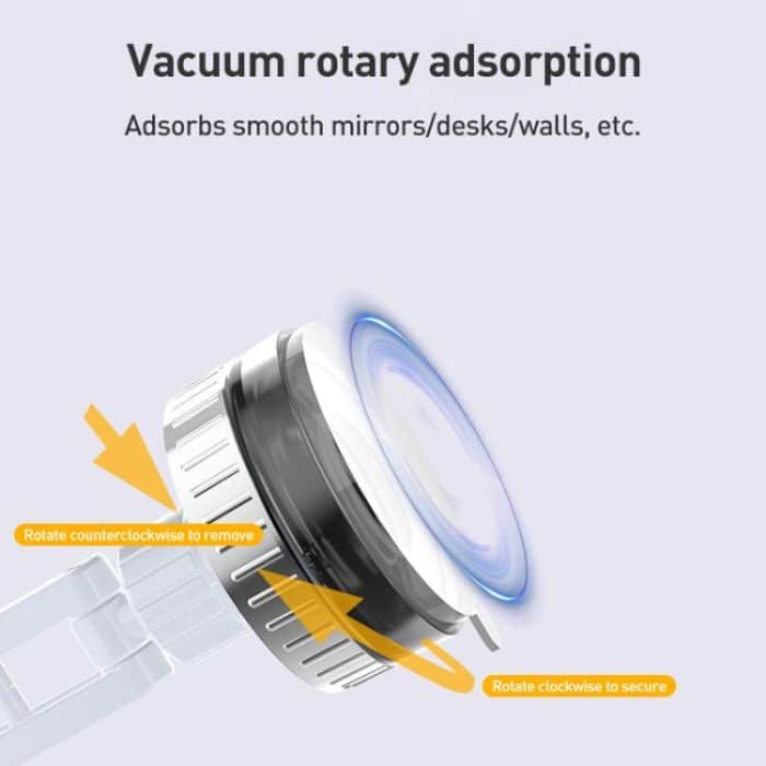 CC-T27 Vacuum Adsorption Car Magnetic Phone Holder – Bild 4