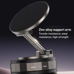 CC-T30-2F Vacuum Adsorption Alloy Magnetic Car Phone Holder – Bild 4