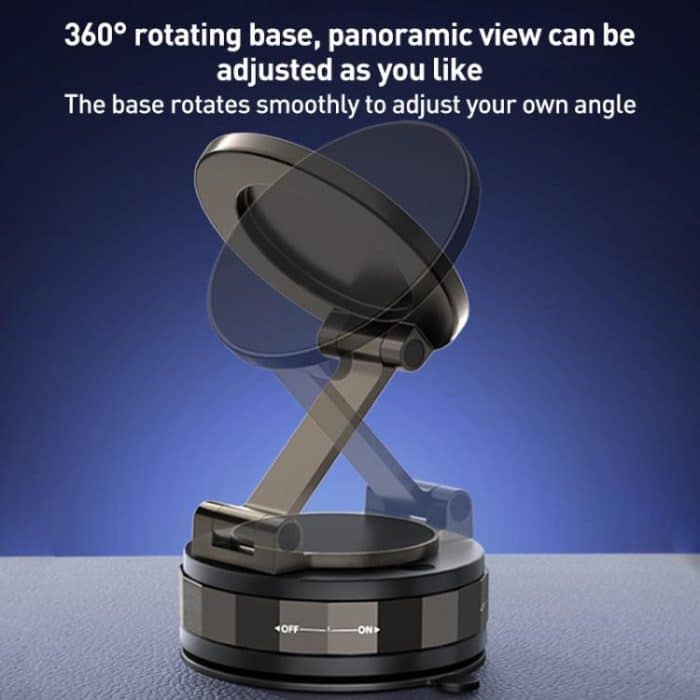 CC-T30-2 Vacuum Adsorption Rotating Magnetic Car Phone Holder – Bild 4