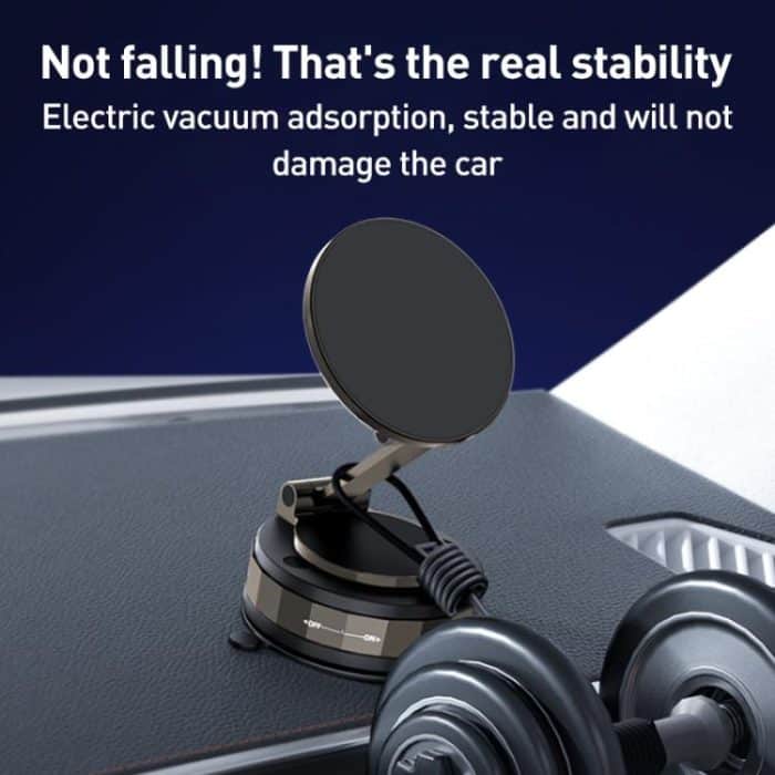 CC-T30-2 Vacuum Adsorption Rotating Magnetic Car Phone Holder – Bild 7