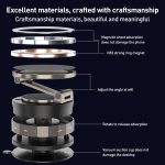 CC-T30-2 Vacuum Adsorption Rotating Magnetic Car Phone Holder – Bild 9