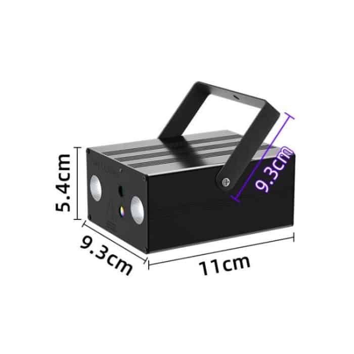 10W Square Laser Light LED Stage Bar KTV Atmosphere Lamp – Bild 2